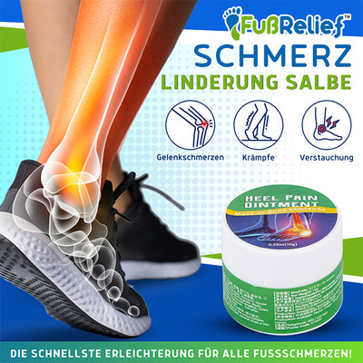 Erhalten Sie 3 Packungen FußRelief™ Schmerz Linderung Salbe für 70% Rabatt!