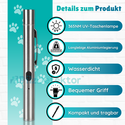 Wie wäre es mit nur 1 weiteren PilzDetektor™ Ringelflechte & Haustier-Pilz Detektor für NUR €9,99?