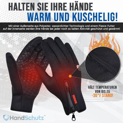 Erhalten Sie 2 Paare HandSchutz™ Premium Thermohandschuhe mit 75% Rabatt!