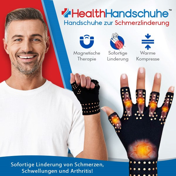 Holen Sie 2 Paare HealthHandschuhe™ Handschuhe zur Schmerzlinderung mit 75% Rabatt!