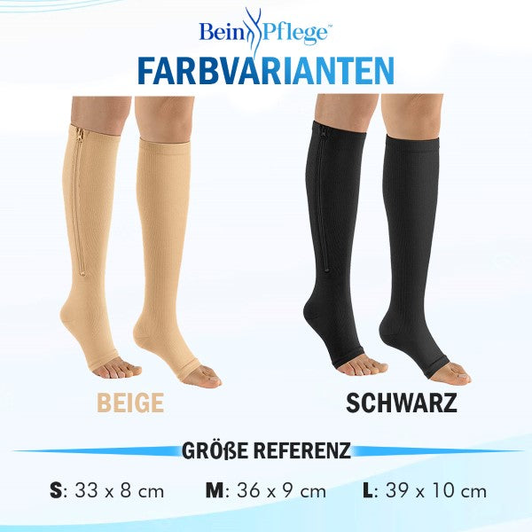 Erhalten Sie 3 Beinpflege™ Socken zur Vorbeugung von Krampfadern mit 70% Rabatt