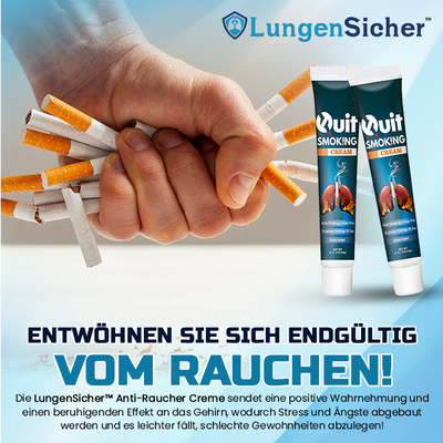 LungenSicher™ Anti-Raucher Creme