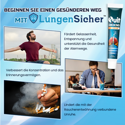 LungenSicher™ Anti-Raucher Creme