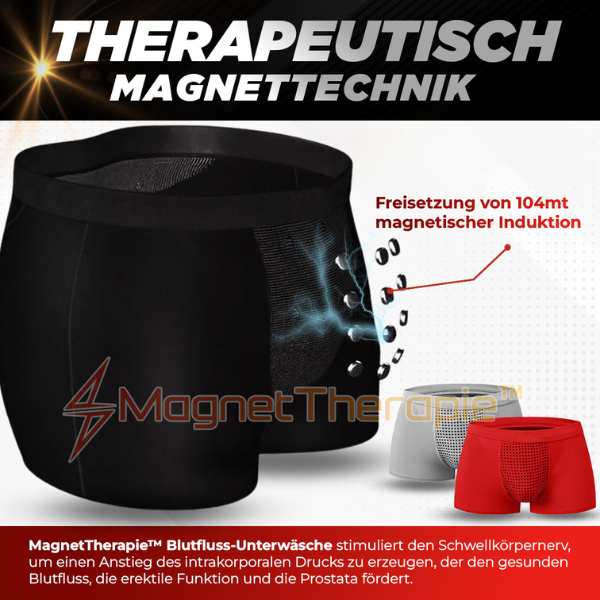 Erhalten Sie 3 Stück MagnetTherapie™ Blutfluss-Unterwäsche mit 70% Rabatt