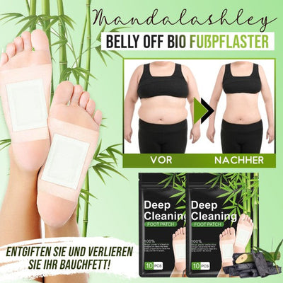 Erhalten Sie 2 Stück Mandalashley™ Belly Off Bio Fußpflaster mit 75% Rabatt