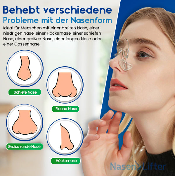 Erhalten Sie 2 Stücke von NasenLifter™ Nasenschlankheitsklammer mit 75% Rabatt!