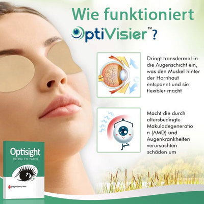 Wie wäre es mit 1 Packung von OptiVisier™ Die natürlichste Art, die Sehkraft zu verbessern für NUR €9,99?