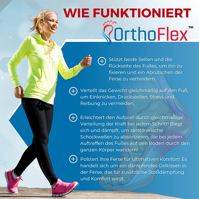 Holen Sie sich 3 Paare OrthoFlex™ Silikon-Fußeinlagen für Plantar-Fasziitis mit 70% Rabatt!