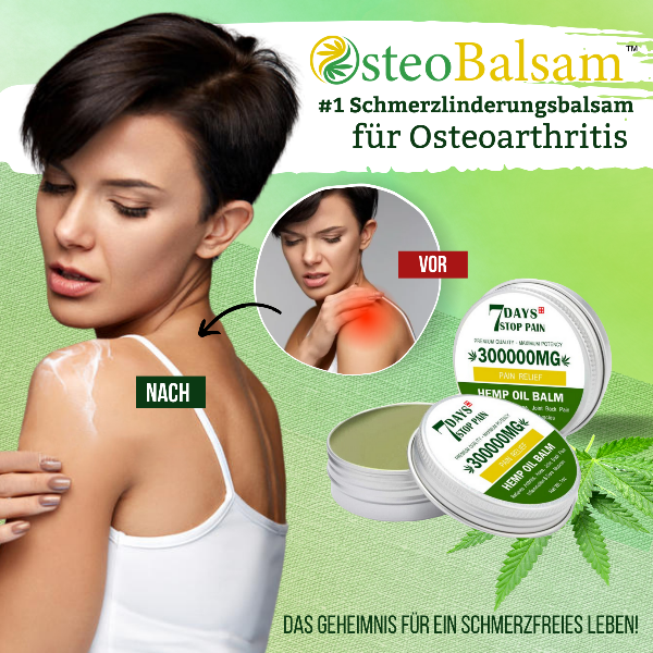 OsteoBalsam™ #1 Schmerzlinderungsbalsam für Osteoarthritis