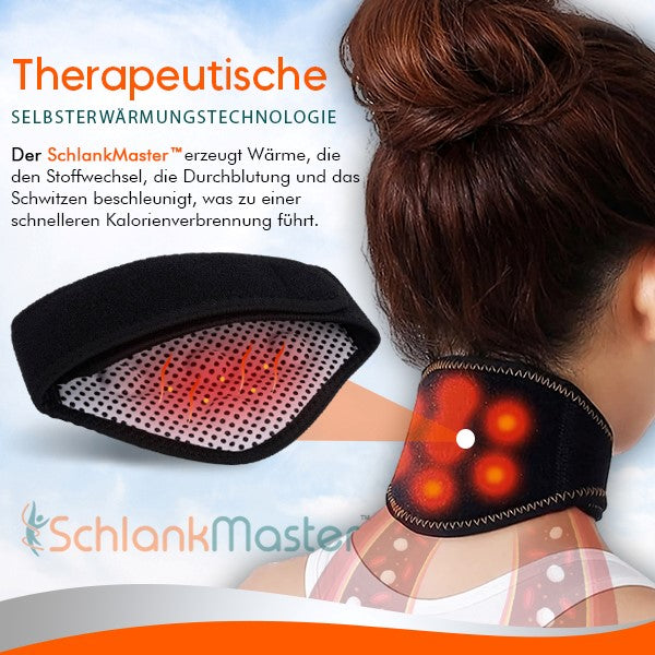 Erhalten Sie 2 Stücken SchlankMaster™ Magnetische Therapie Schlankheits-Nackenbandage mit 75% Rabatt!