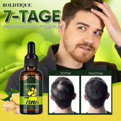 Holen Sie sich 3 Boldtique™ 7-Tage-Haarwachstumsserum mit 70% Rabatt!