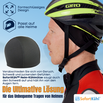 Wie wäre es mit nur 1 Stück SofortKühl™ Helm-Kühlmütze für nur €9,99?
