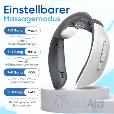 Wie wäre es mit 1 mehr HalsAid™ Lymphatisches Nackenmassagegerät für nur €29,99?