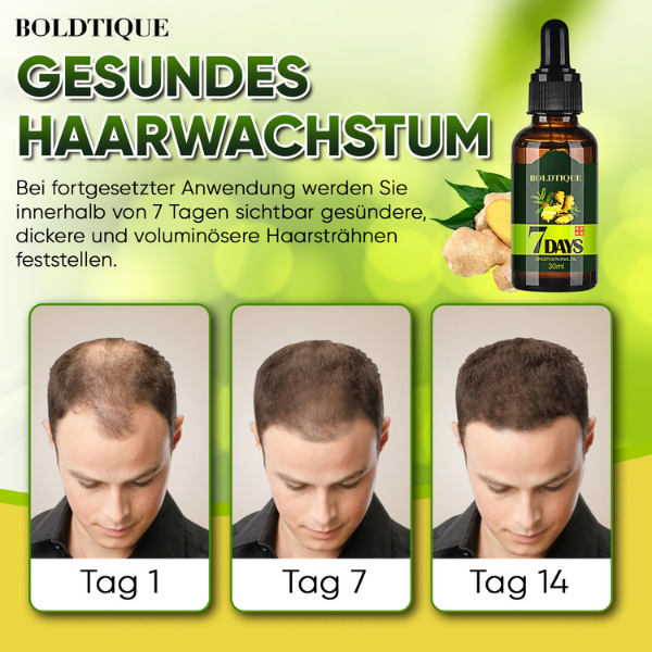 Erhalten Sie 2 Boldtique™ 7-Tage-Haarwachstumsserum mit 75% Rabatt!