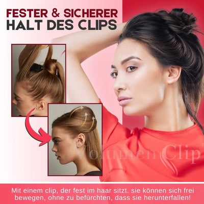 Wie wäre es mit 1 VolumenClip™ Haar-Volumizer-Clip für NUR €9.99?